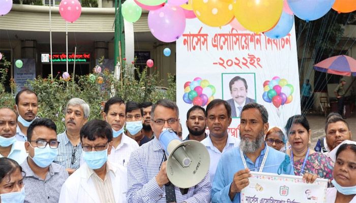 নার্সেস অ্যাসোসিশনের সভাপতি নওরিন, সম্পাদক সুজন