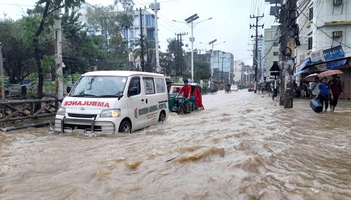 সিলেটের বন্যা পরিস্থিতি