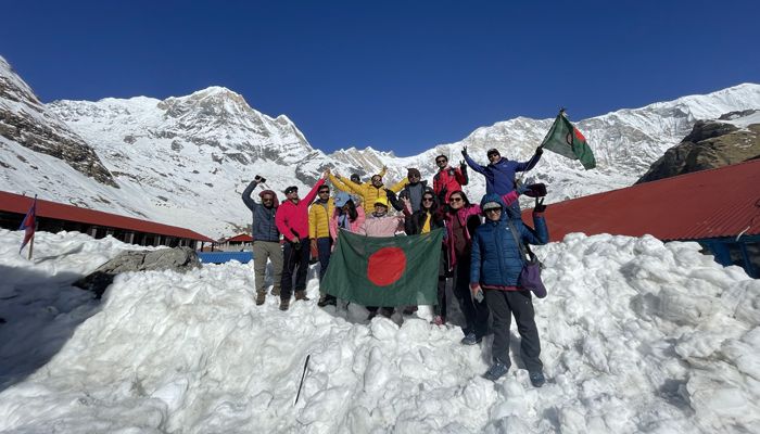 গন্তব্য অন্নপূর্ণা বেজ ক্যাম্প