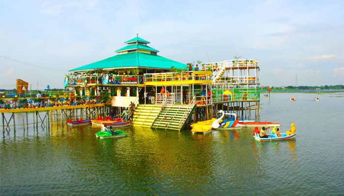 কোনাপাড়া ঝিলে মুক্ত বিনোদন কেন্দ্র