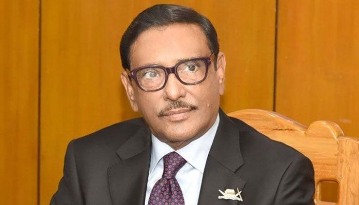 আওয়ামী লীগের সাধারণ সম্পাদক এবং সড়ক পরিবহন ও সেতুমন্ত্রী ওবায়দুল কাদের।