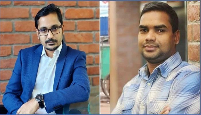 জ্যেষ্ঠ প্রতিবেদক হাসান মিসবাহ ও জ্যেষ্ঠ ভিডিওগ্রাফার সাজু মিয়া (ফাইল ছবি)