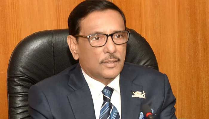 আন্দোলনের নামে বিএনপি সশস্ত্র মহড়া দিচ্ছে : ওবায়দুল কাদের