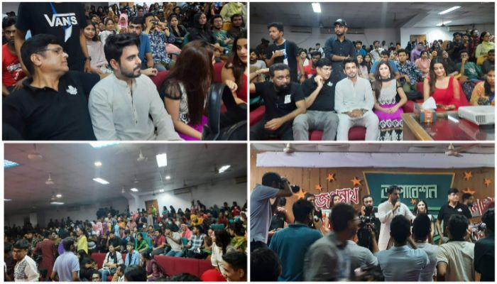 অপারেশন সুন্দরবনের প্রচারে জবিতে এসে সালমানকে স্মরণ করলেন সিয়াম
