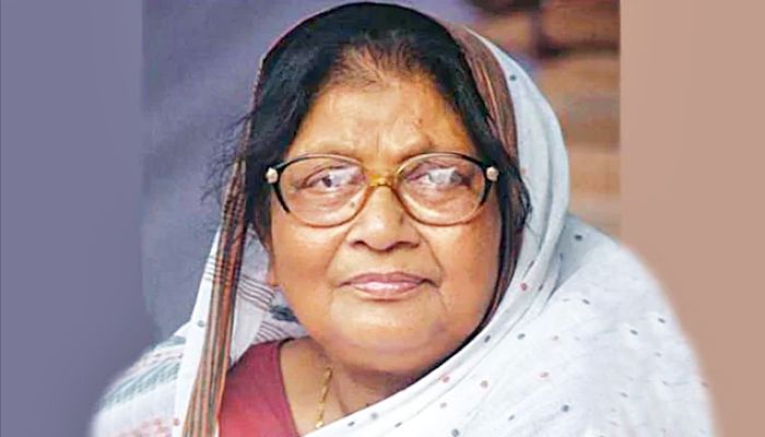 সৈয়দা সাজেদা চৌধুরী মারা গেছেন