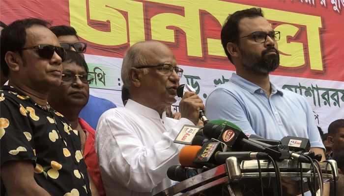 নির্বাচন নিয়ে প্রধানমন্ত্রীর কথা জনগণ বিশ্বাস করে না : ড. মোশাররফ 