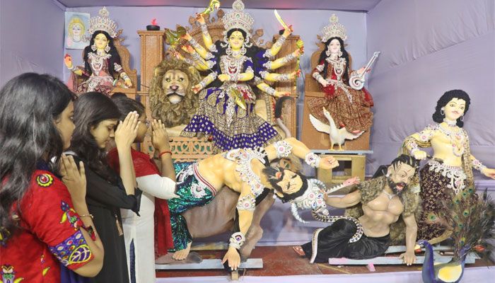 দুর্গোৎসব শুরু 