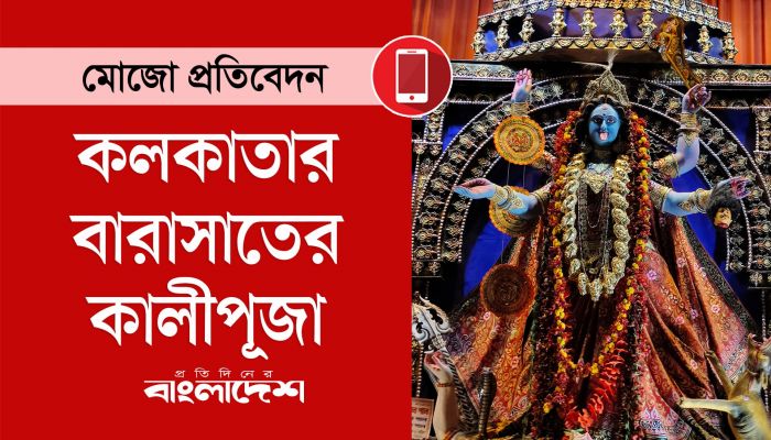 কলকাতার বারাসাতের কালীপূজা 