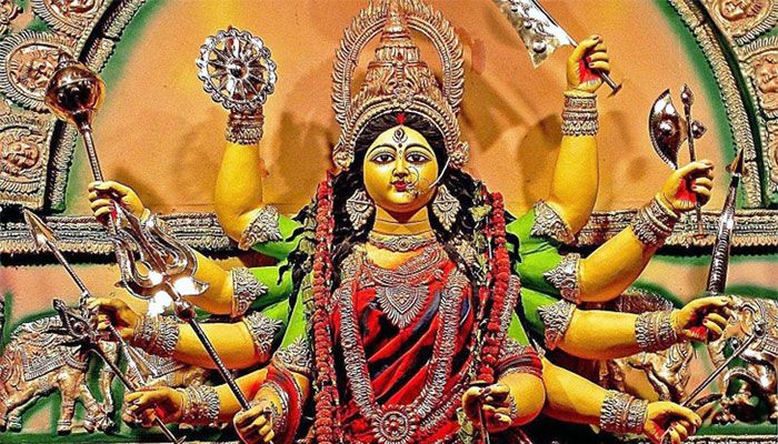 দুর্গার মণ্ডপে মণ্ডপে বিষাদের সুর