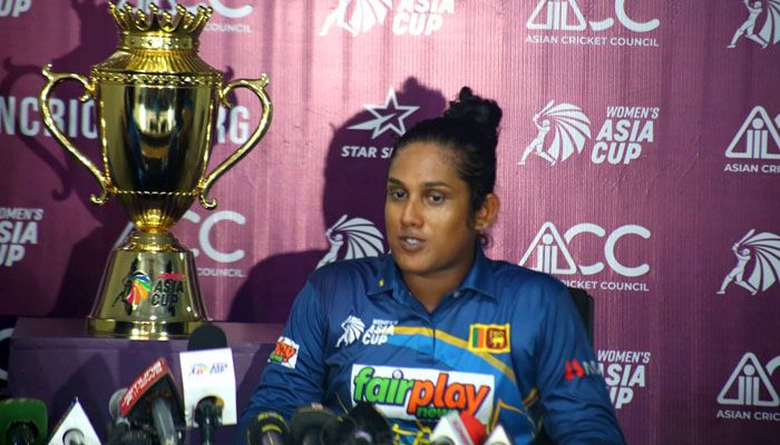 নারী টি-টোয়েন্টি এশিয়া কাপের ট্রফি উন্মোচন