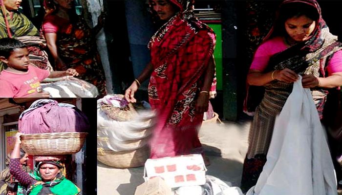 মাথায় দোকান : নারীদের অন্যরকম জীবনসংগ্রাম