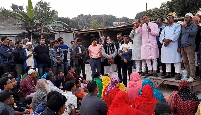 ‘রাজশাহীর রাজপথে স্লোগান দিলেই বিএনপিকে ধোলাই’