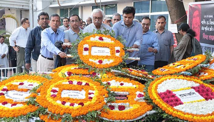 ডা. মিলন দিবসে বাম জোট, ওয়ার্কার্স পার্টির শ্রদ্ধাঞ্জলি