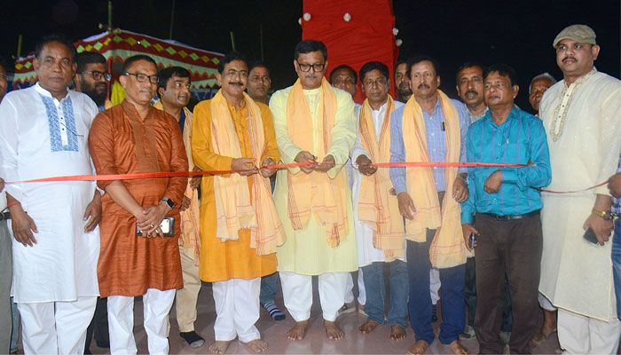 কান্তজিউ মন্দিরে মাসব্যাপী রাস উৎসব শুরু