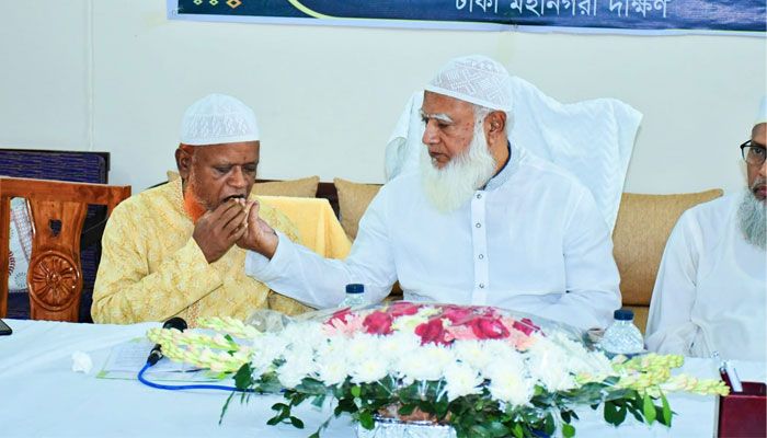 নূরুল ইসলাম বুলবুল ঢাকা দক্ষিণের আমির পুনর্নির্বাচিত