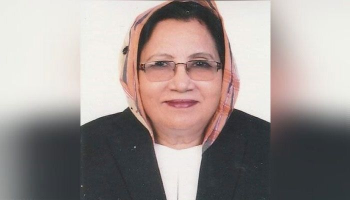 আওয়ামী লীগের প্রার্থী অ্যাডভোকেট হোসনে আরা লুৎফা ডালিয়া। ছবি: সংগৃহীত 