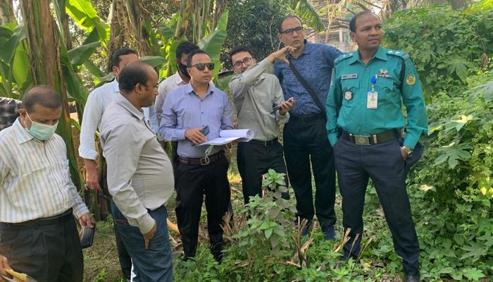 বেদখলে থাকা সরকারি পাঁচটি পরিত্যক্ত বাড়ি উদ্ধার