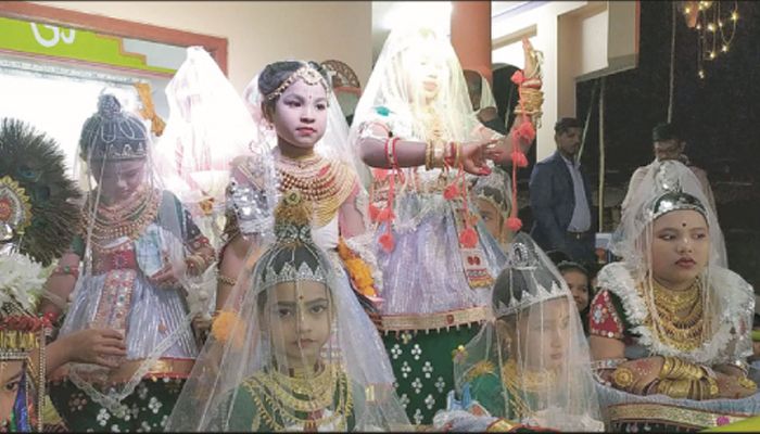 হবিগঞ্জে মনিপুরীদের রাস উৎসব অনুষ্ঠিত