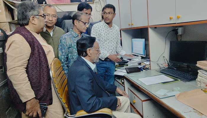 বিএনপি কার্যালয়ে এলডিপি চেয়ারম্যান অলি আহমেদ