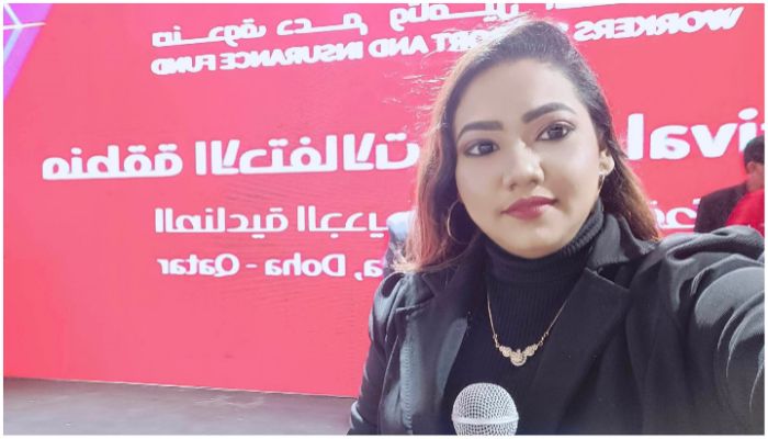 কাতারে ফিফা ফ্যান জোনে এক টুকরো বাংলাদেশ, গাইলেন তানিশা খান