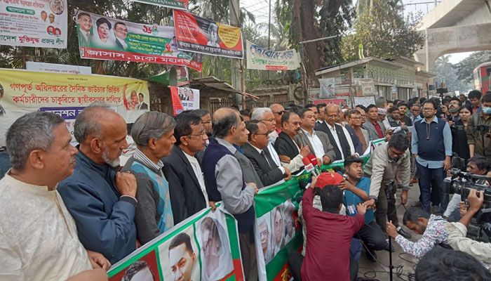 সরকারকে পদত্যাগ করানোর সব পদক্ষেপ নেওয়া হবে : গয়েশ্বর