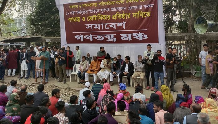 ধাক্কা নয়, কাতুকুতু দিলেই পড়ে যাবে সরকার: মান্না