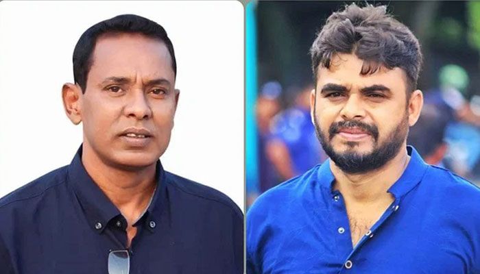 সরদার নাসির উদ্দীন ও মীর জায়েসী আশরাফী জেমস। প্রবা ফটো