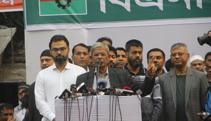 ৪ ফেব্রুয়ারি বিভাগগুলোতে বিক্ষোভ সমাবেশ করবে বিএনপি