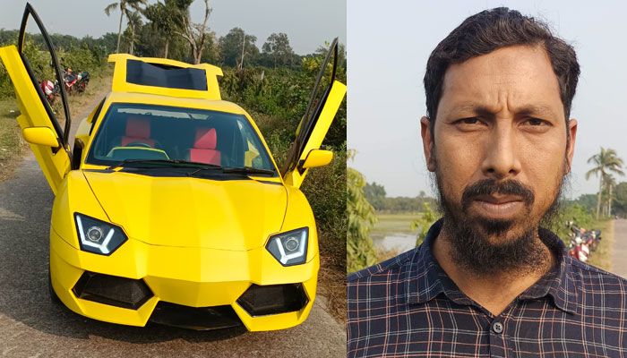 ‘বাংলাদেশি ল্যাম্বরগিনি’ তৈরি করলেন আজিজ