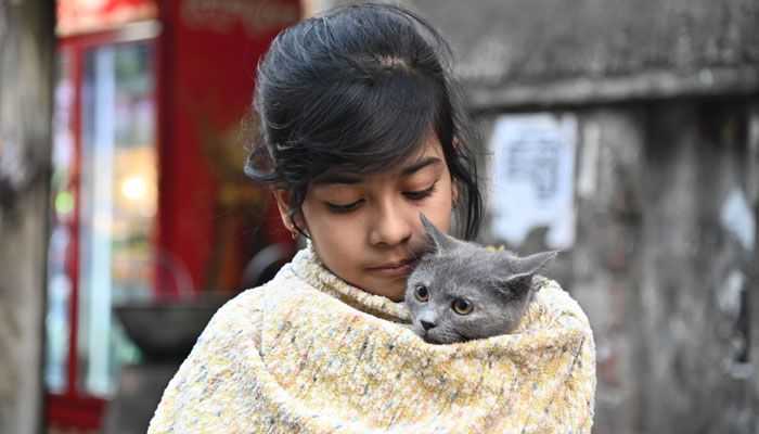 শীতে কাবু প্রাণিকুল