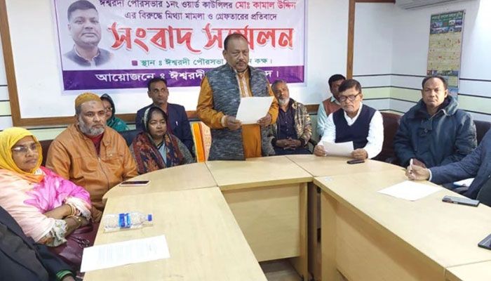 হত্যা মামলার আসামির মুক্তির দাবিতে সংবাদ সম্মেলন