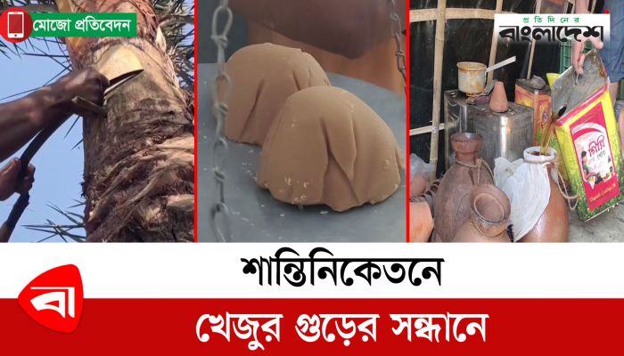 শান্তিনিকেতনে খেজুর গুড়ের সন্ধানে