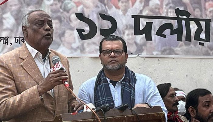 সরকার অপসারণ অনিবার্য হয়ে পড়েছে : ১২-দলীয় জোট