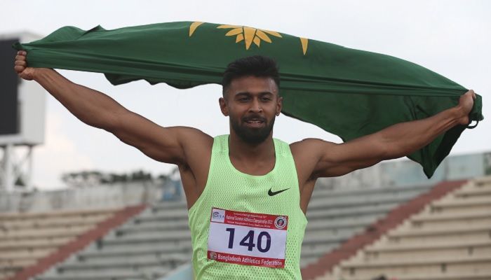 রাতে ঢাকায় পা রাখছেন অ্যাথলেটিকসে স্বর্ণ জেতা ইমরানুর