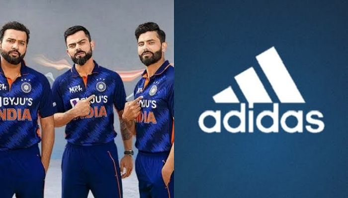 অ্যাডিডাসের লোগো এবার ভারতের জার্সিতে