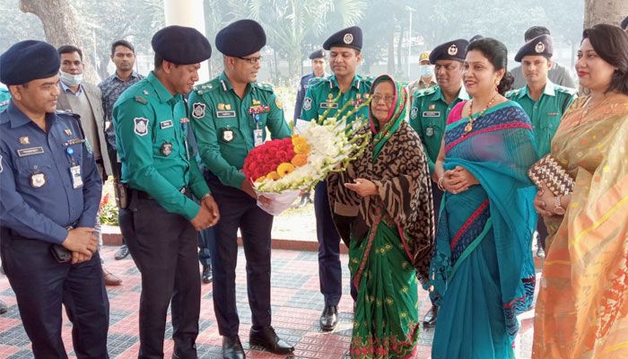 তিন দিনের সফরে রাজশাহীতে রাষ্ট্রপতির পরিবার 