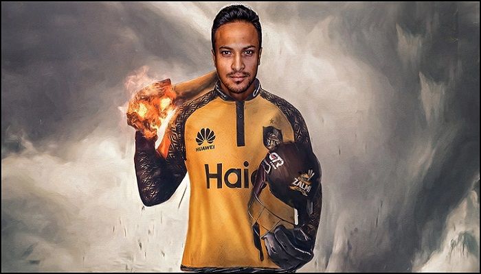 পেশোয়ার জালমির একাদশে সাকিব