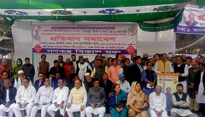 নির্বাচন ছাড়া সরকার পরিবর্তনের সুযোগ নেই : এনপিপি চেয়ারম্যান