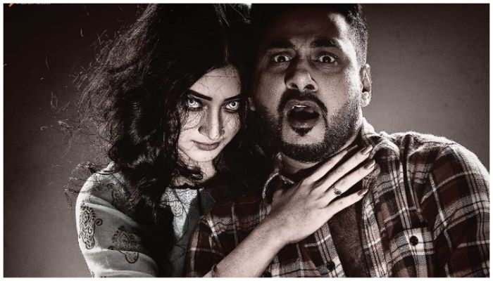 ‘জ্বীন’ সিনেমার পোস্টারে ভয় ছড়ালেন সজল-পূজা