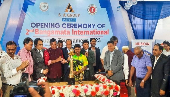 ৮ দেশের খেলোয়াড় নিয়ে শুরু আন্তর্জাতিক স্কোয়াশ টুর্নামেন্ট
