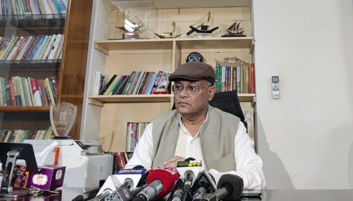 তথ্যমন্ত্রী ও আওয়ামী লীগের যুগ্ম সাধারণ সম্পাদক ড. হাছান মাহমুদ। প্রবা ফটো