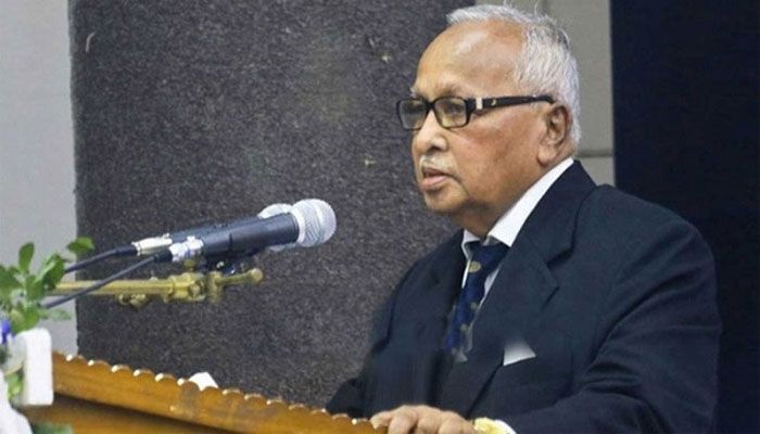 সাবেক স্পিকার জমির উদ্দিন সরকার। ফাইল ফটো 
