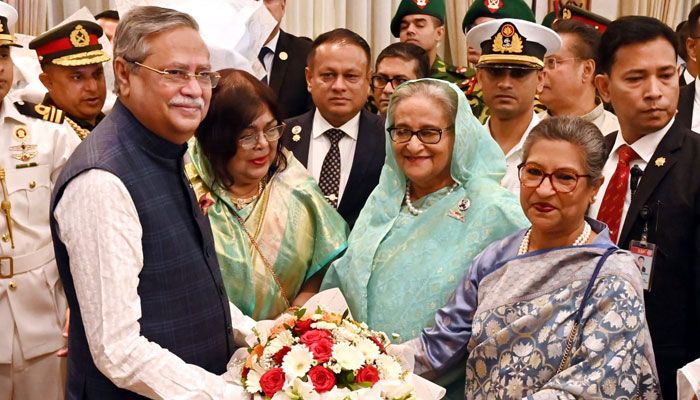 বঙ্গভবনে নতুন রাষ্ট্রপতি মো. সাহাবুদ্দিন