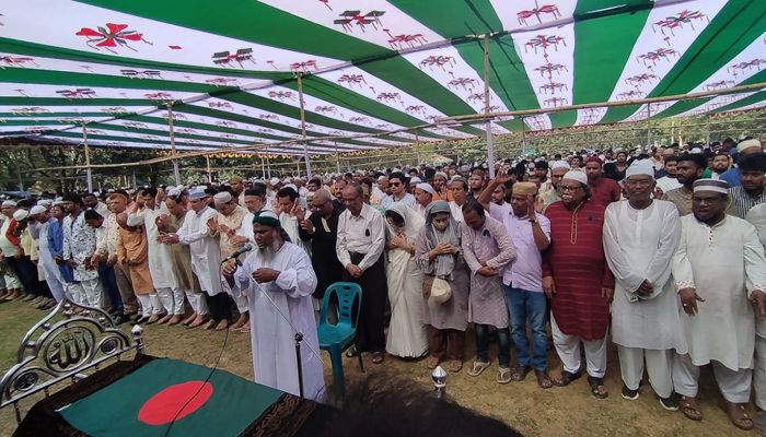চিরনিদ্রায় শায়িত ডা. জাফরুল্লাহ চৌধুরী