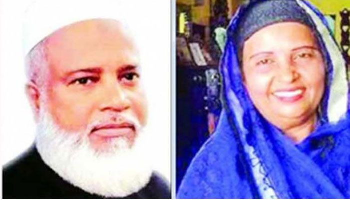 এ কে এম এ আউয়াল ও লায়লা পারভীন। প্রবা ফটো