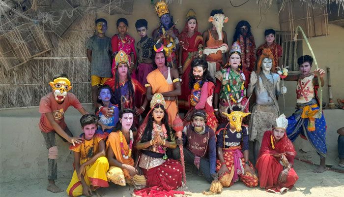 শিব গাজনের নাচ 