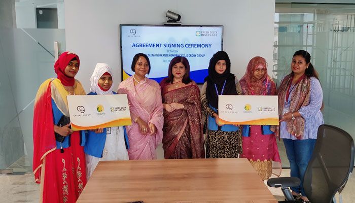 গ্রীন ডেল্টা ইন্স্যুরেন্স ও ক্রোনী গ্রুপের মধ্যে চুক্তি স্বাক্ষর