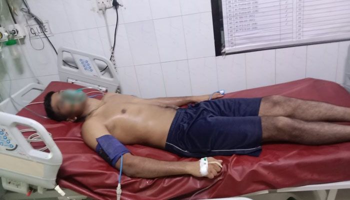 ধোঁয়ায় অসুস্থ কয়েকজন ফায়ার ফাইটার 