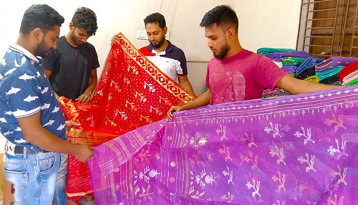 রূপগঞ্জে ৫০ কোটি টাকার জামদানি বিক্রির লক্ষ্য 