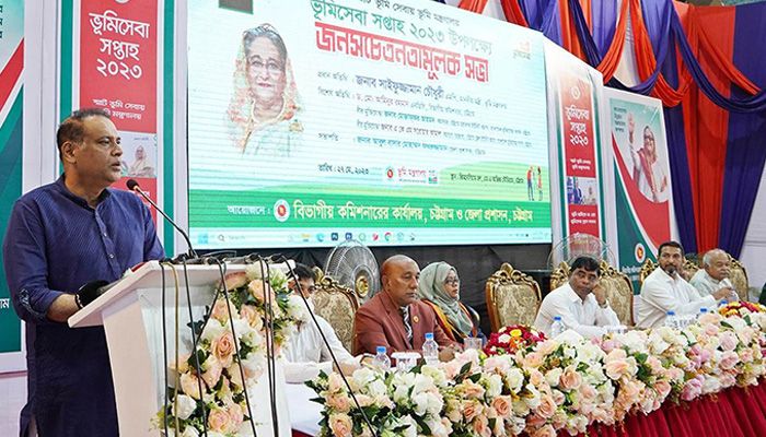 বছরে ২ হাজার কোটি টাকার খাজনা আদায় করা যাবে : ভূমিমন্ত্রী
